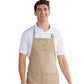 Unisex 3-Pocket Bib Apron