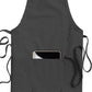 Unisex 3-Pocket Bib Apron