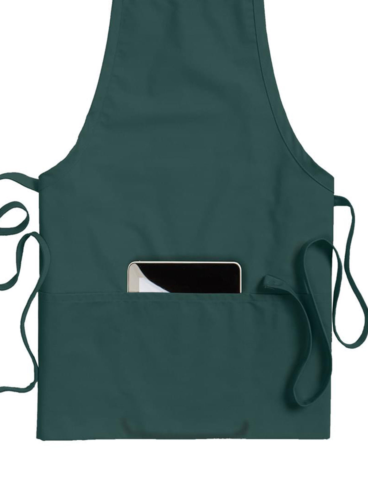 Unisex 3-Pocket Bib Apron