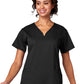 Women's 2-Pocket Ventral V-Neck Top