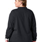 Unisex 2-Pocket Zip Front Scrub Jacket