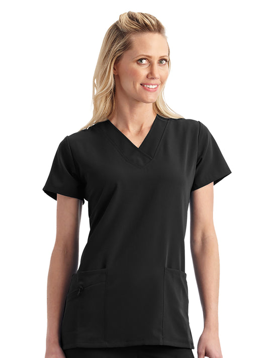 Women's 2-Pocket Scrub Top