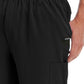Men's 7-Pocket Full Elastic Pant - 2305 - Black