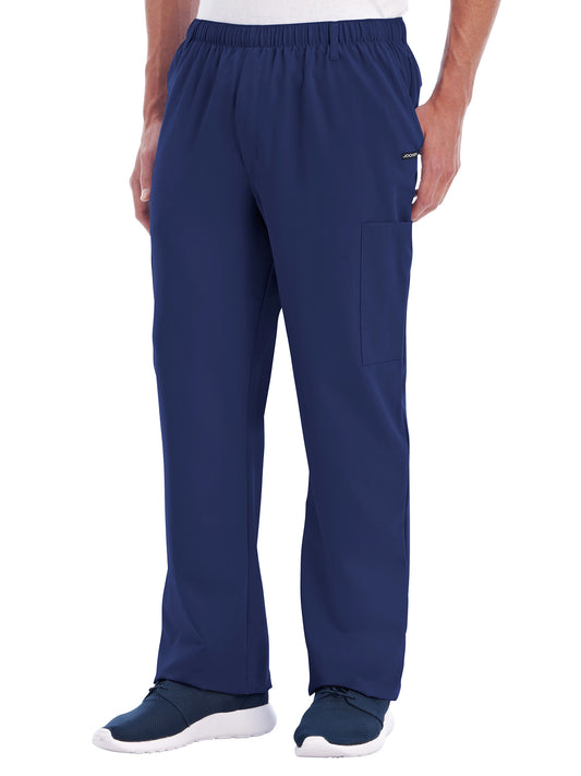 Men's 7-Pocket Full Elastic Scrub Pant