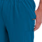 Men's 7-Pocket Full Elastic Pant - 2305 - Caribbean Blue