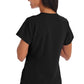 Women's 5-Pocket Mock Wrap Top - 2306 - Black