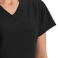 Women's 5-Pocket Mock Wrap Top - 2306 - Black