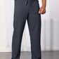 Unisex 2-Pocket Drawstring Pant - 2338 - Charcoal