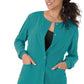 Women's 3-Pocket Snap Front Scrub Jacket