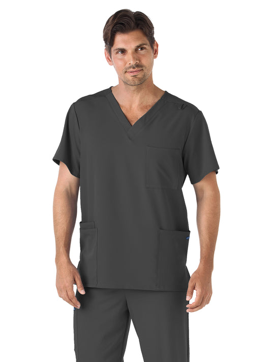 Unisex 4-Pocket V-Neck Scrub Top