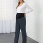 Women's 4-Pocket Ultimate Maternity Pant - 2459 - Charcoal