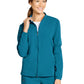 Unisex 3-Pocket Zip Front Jacket - 2477 - Caribbean