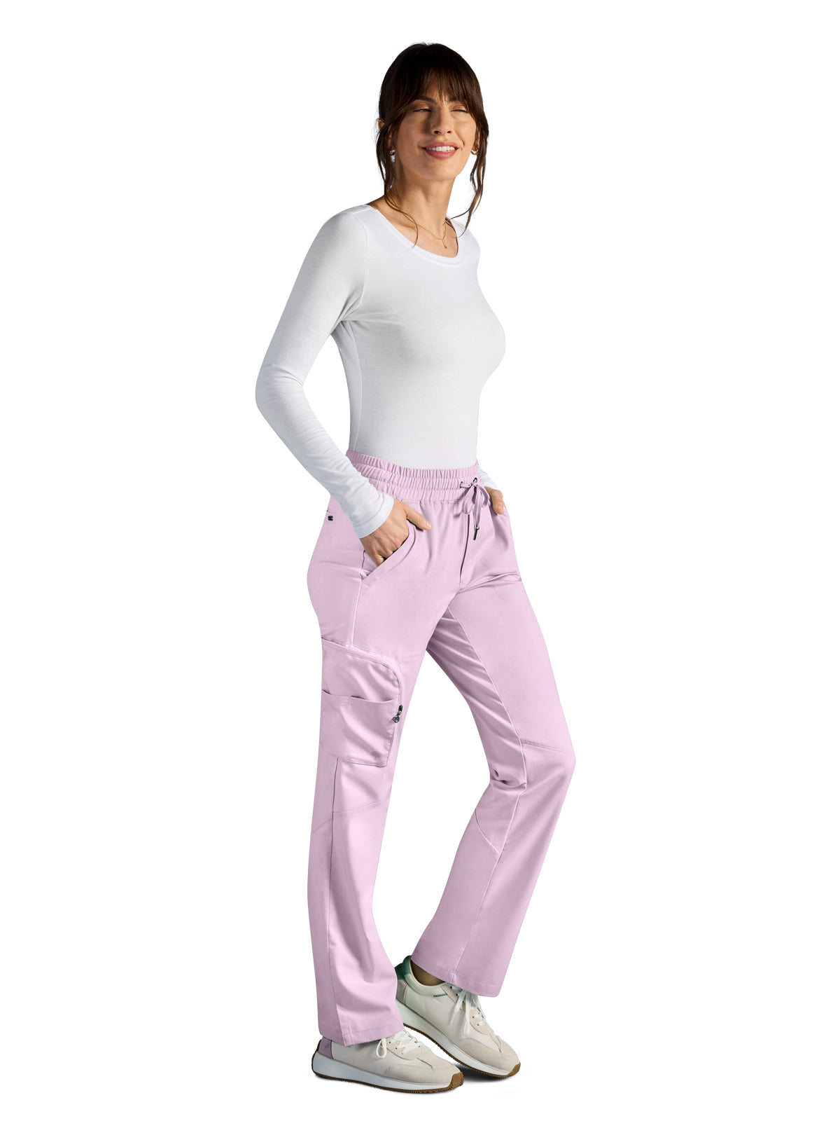 Women's Veronica Drawstring Straight Leg Scrub Pant