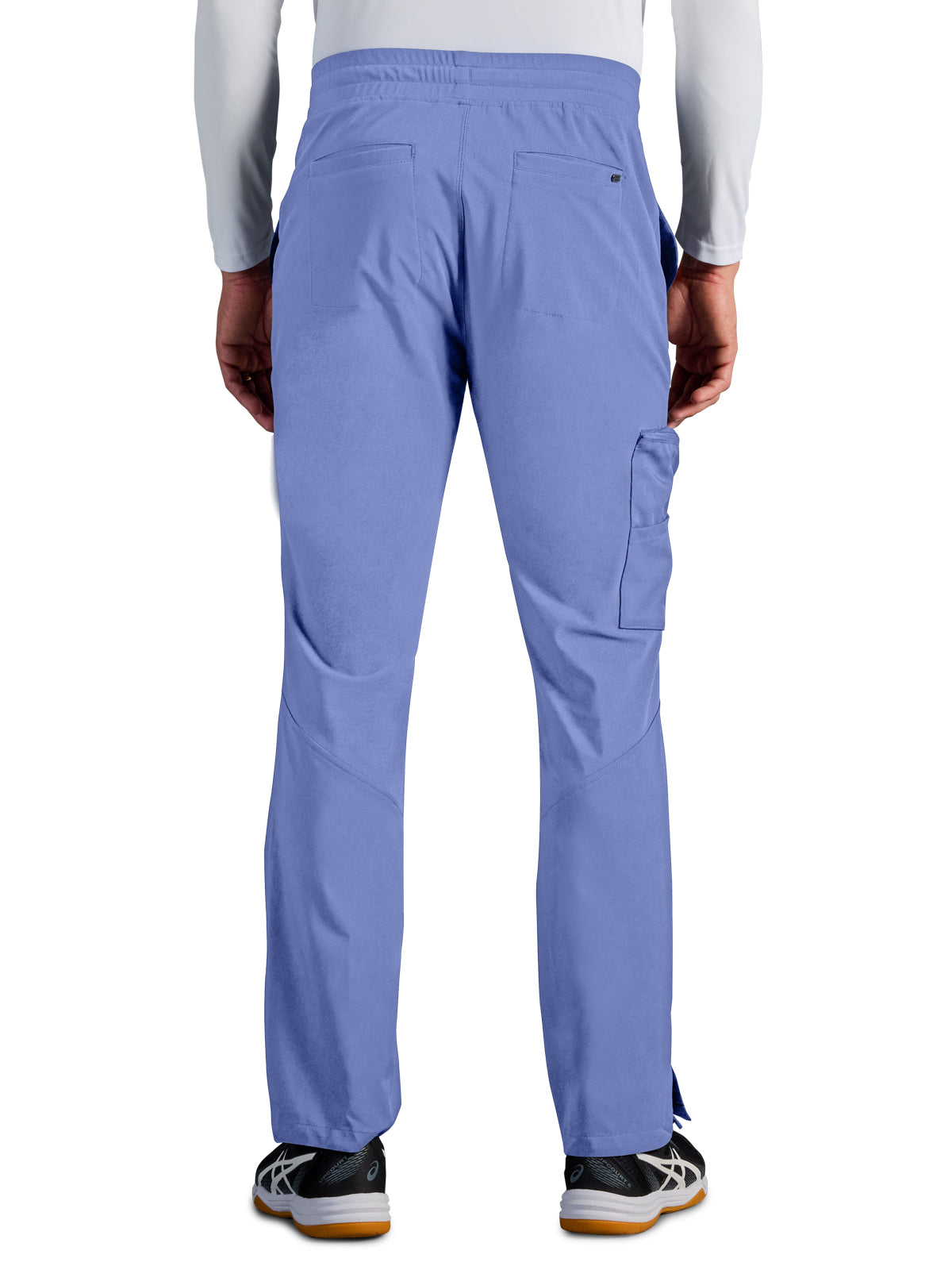 Men's Virgil Mid Rise Zip Pull-on Scrub Pant