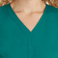 Women's Triple-Needle Stitching Top