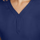 Women's 2-Pocket Jane Triple-Needle Stitching Top