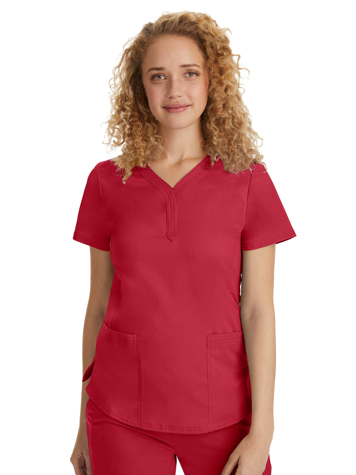 Women's Triple-Needle Stitching Top