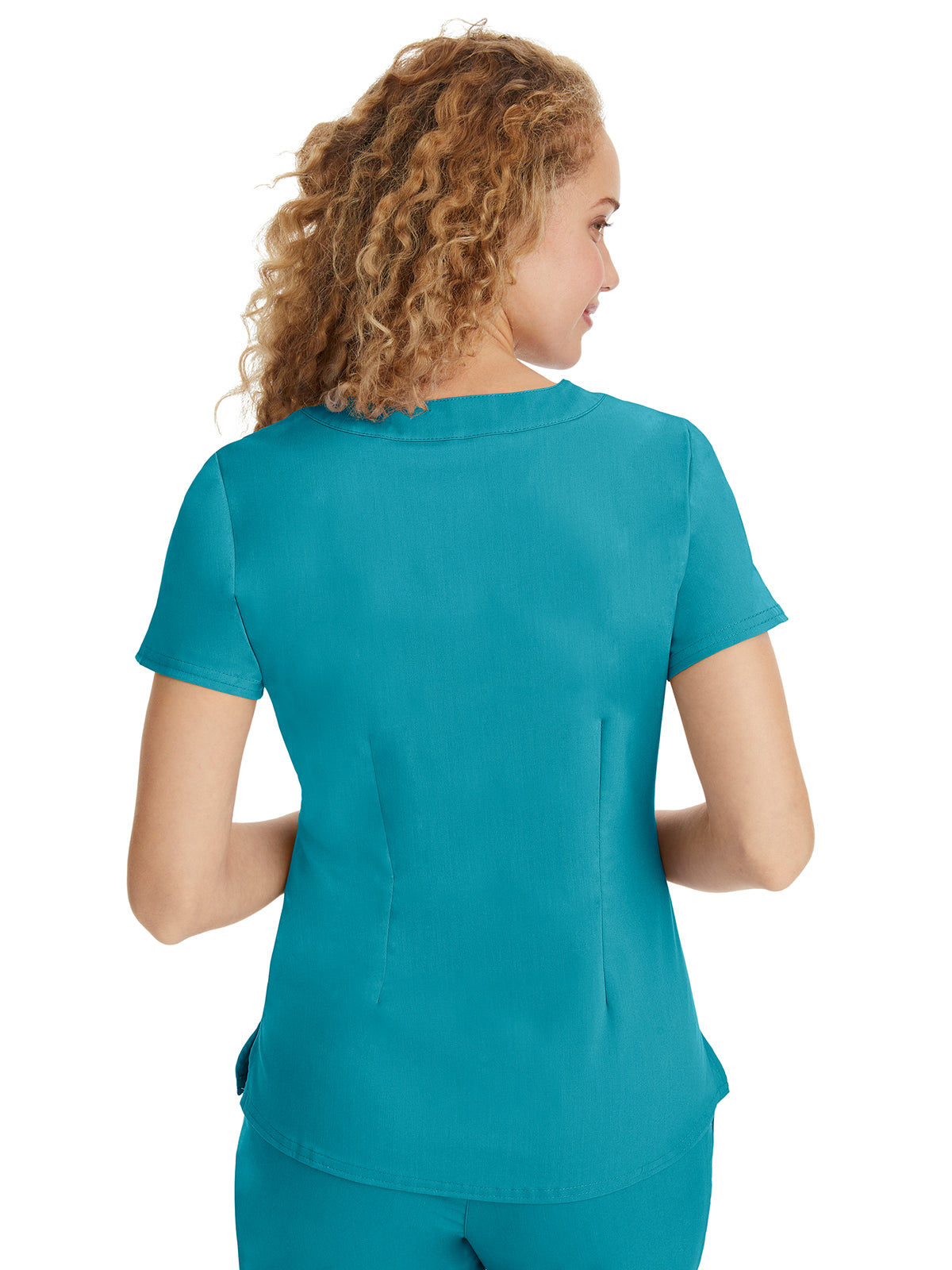 Women's Triple-Needle Stitching Top