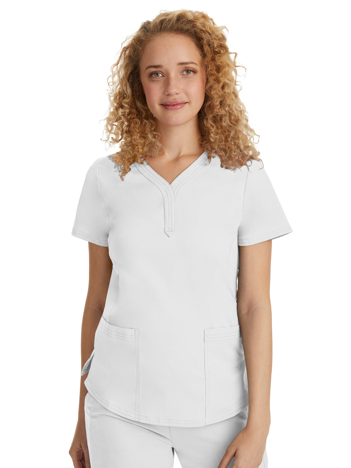 Women's Triple-Needle Stitching Top