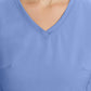 Women's 2-Pocket Juliet Stylish V-Neck Top - 2245 - Ceil