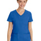 Women's 2-Pocket Juliet Stylish V-Neck Top - 2245 - Royal