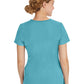 Women's 2-Pocket Juliet Stylish V-Neck Top - 2245 - Spectra Blue