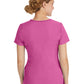 Women's 2-Pocket Juliet Stylish V-Neck Top - 2245 - Shocking Pink