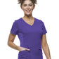 Women's 2-Pocket Juliet Stylish V-Neck Top - 2245 - True Grape