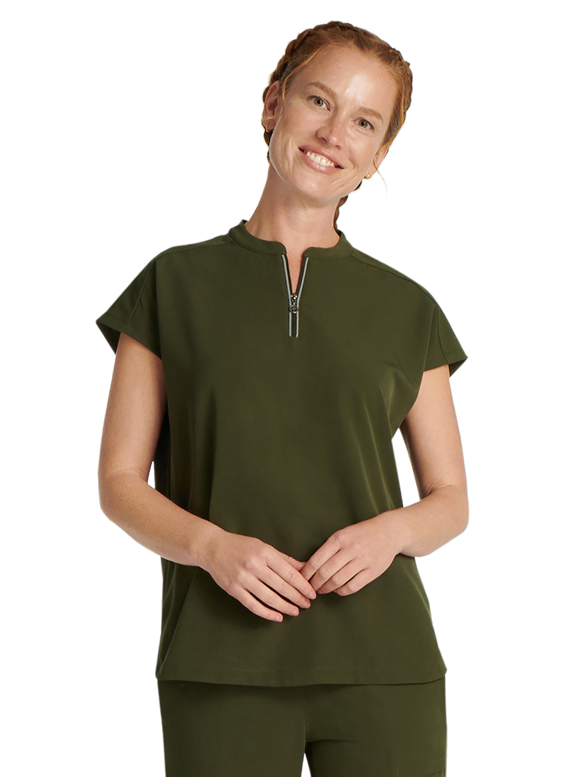 Women's Mandarin Collar Top