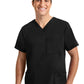 Men's 3-Pocket Jake Utility Snap Tab Top - 2331 - Black
