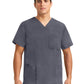 Men's 3-Pocket Jake Utility Snap Tab Top - 2331 - Pewter