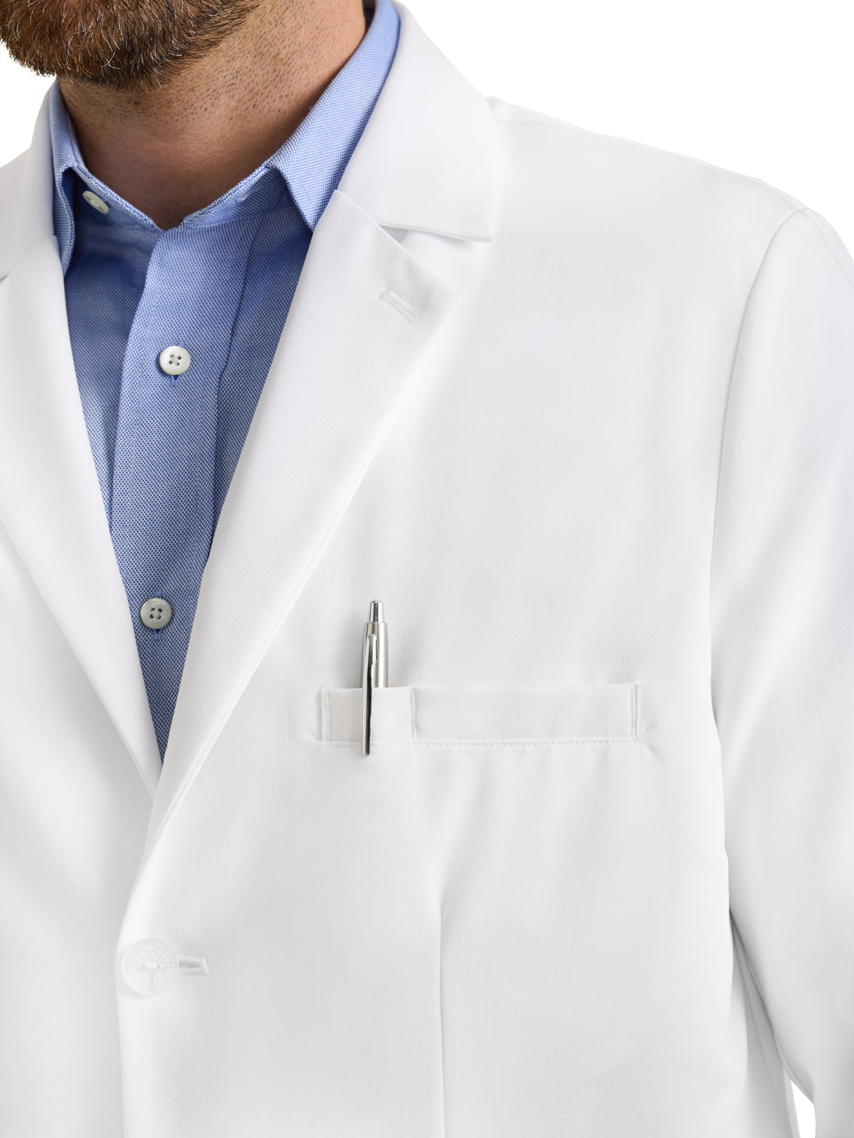 Men's 7-Pocket 37" Lab Coat