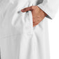 Women's Vera 34" Modernist Lab Coat - 402A - DWHITE