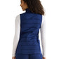 Women's 7-Pocket Khloe Quilted Vest - 500F - Navy