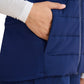 Women's 7-Pocket Khloe Quilted Vest - 500F - Navy