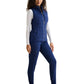 Women's 7-Pocket Khloe Quilted Vest - 500F - Navy