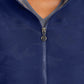 Women's 3-Pocket Destini Camo Zipper Front Jacket - 5030 - Navy