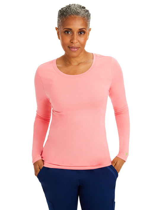 Women's Pocketless Melissa Long Sleeve Underscrub Tee