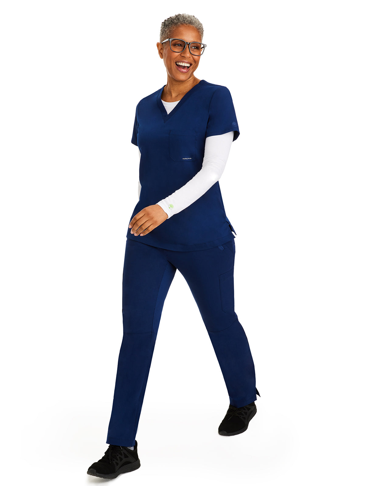 Women's Pocketless Melissa Long Sleeve Underscrub Tee