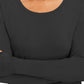 Women's Pocketless Mackenzie Crew Neck Underscrub Tee - 5051 - Black