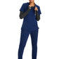Women's Pocketless Mackenzie Crew Neck Underscrub Tee - 5051 - Black