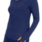 Women's Pocketless Mackenzie Crew Neck Underscrub Tee - 5051 - Navy