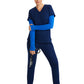 Women's Pocketless Mackenzie Crew Neck Underscrub Tee - 5051 - Royal