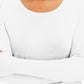 Women's Pocketless Mackenzie Crew Neck Underscrub Tee - 5051 - White