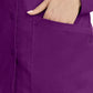 Women's 5-Pocket Daisy Snap-Front Jacket - 5063 - Eggplant