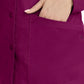 Women's 5-Pocket Daisy Snap-Front Jacket - 5063 - Wine