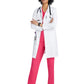 Women's Five-Pocket 37.5" Faye Lab Coat - 5161 - White
