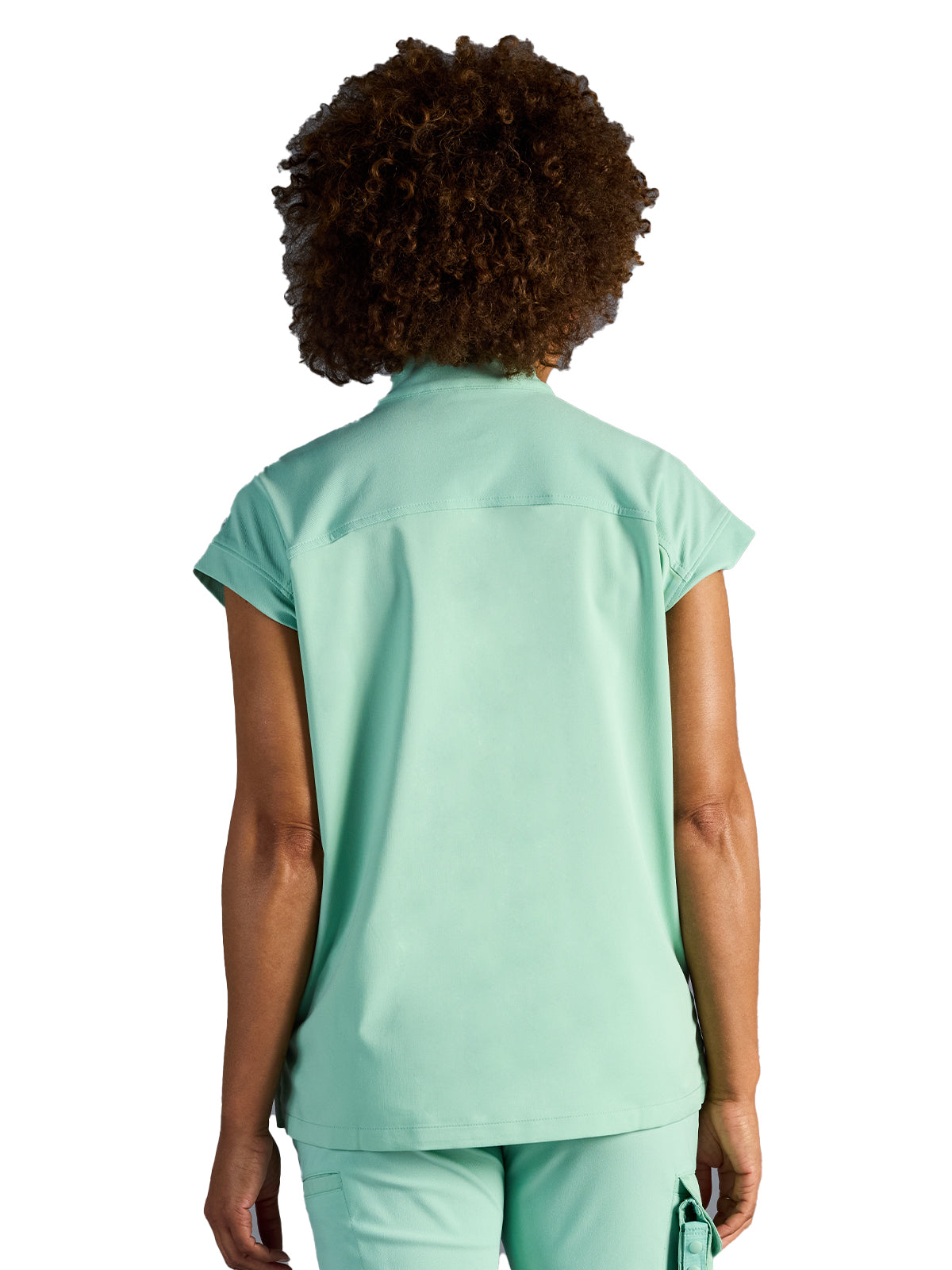 Women's Vienna Quarter-Zip Scrub Top