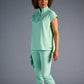 Women's Vienna Quarter-Zip Scrub Top