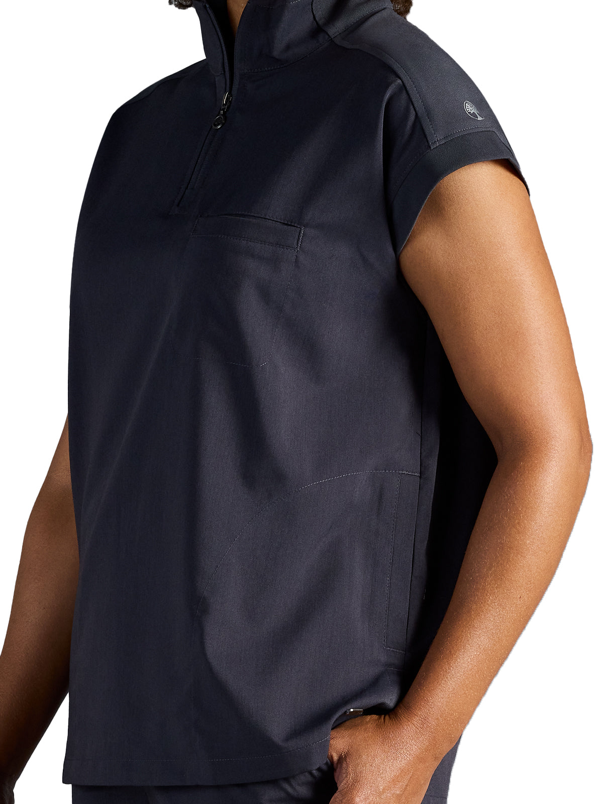 Women's Vienna Quarter-Zip Scrub Top